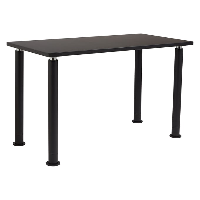 NPS Designer Black Phenolic Top Science Lab Table - 24x54 NPS-SLT6-2454P