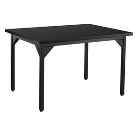 NPS SLT 7 Black Epoxy Top Fixed Height Science Lab Table - 36x60