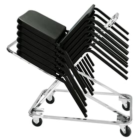 NPS Chrome Dolly For Series 8200 Chairs