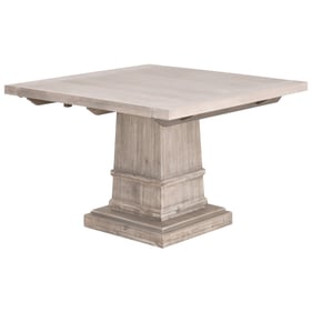 Essentials For Living Hudson Natural Gray Square Extension Dining Table