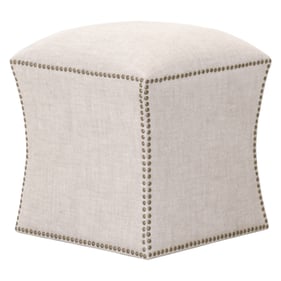 Essentials For Living York Bisque French Ottoman