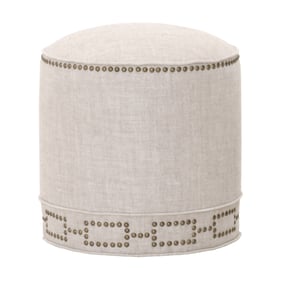 Essentials For Living Marlow Bisque French Ottoman