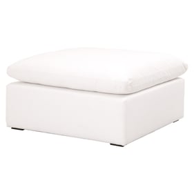 Essentials For Living Sky Peyton Pearl Fabric Modular Ottoman