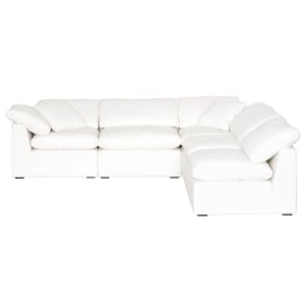 Essentials For Living Sky Peyton Pearl 5pc Modular Sectional