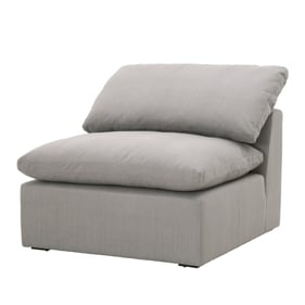 Essentials For Living Sky Peyton Slate Fabric Modular Armless Chair