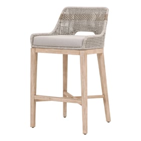 Essentials For Living Tapestry Taupe White Pumice Natural Gray Bar Stool