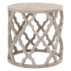 Essentials For Living Clover Smoke Gray Large End Table