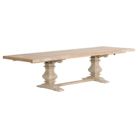 Essentials For Living Monastery Smoke Gray Extension Dining Table