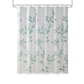 Olliix Madison Park Cecily Seafoam Shower Curtain