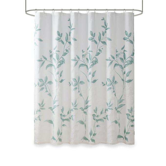 Olliix Madison Park Cecily Seafoam Shower Curtain OLIX-MP70-6631