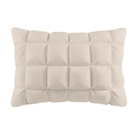 Olliix Madison Park Stay Puffed Tan King Overfilled Pillow Protector