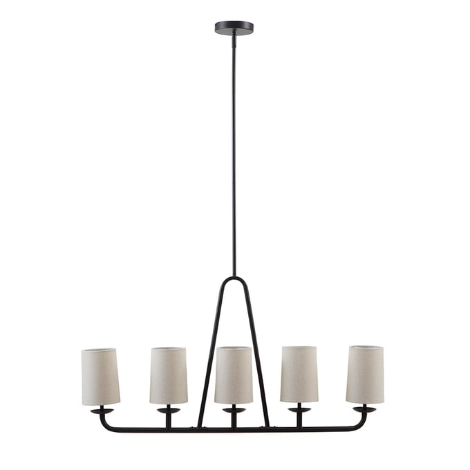 Olliix INK IVY Serenitie Bronze 5 Light Linear Chandelier OLIX-II150-0149