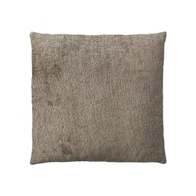 Olliix Chapel Hill Ava Dark Taupe Solid Square Pillow