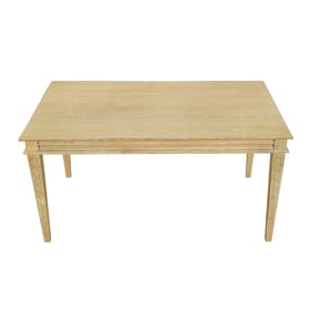 Olliix Martha Stewart Bella Natural Parsons Dining Table