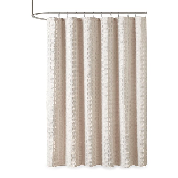 Olliix Madison Park Metro Sand Shower Curtain OLIX-MP70-6710