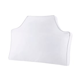 Olliix Intelligent Design White Canvas Pillow