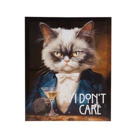 Olliix Madison Park Grumpy Cats Canvas Wall Art - 17 x 14