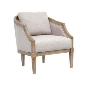 Olliix Martha Stewart Whitney Natural Accent Chair