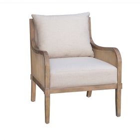 Olliix Martha Stewart Morgan Natural Accent Chair