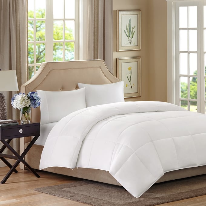 True North by Sleep Philosophy Level 1 Down Comforter, King, White