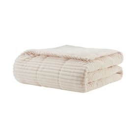 Olliix Premier Comfort Parker Ivory Oversized Plush Down Alternative Filled...