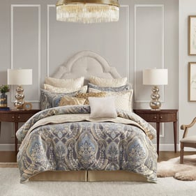 Olliix Croscill Classics Julius Taupe Queen 4pc Comforter Set