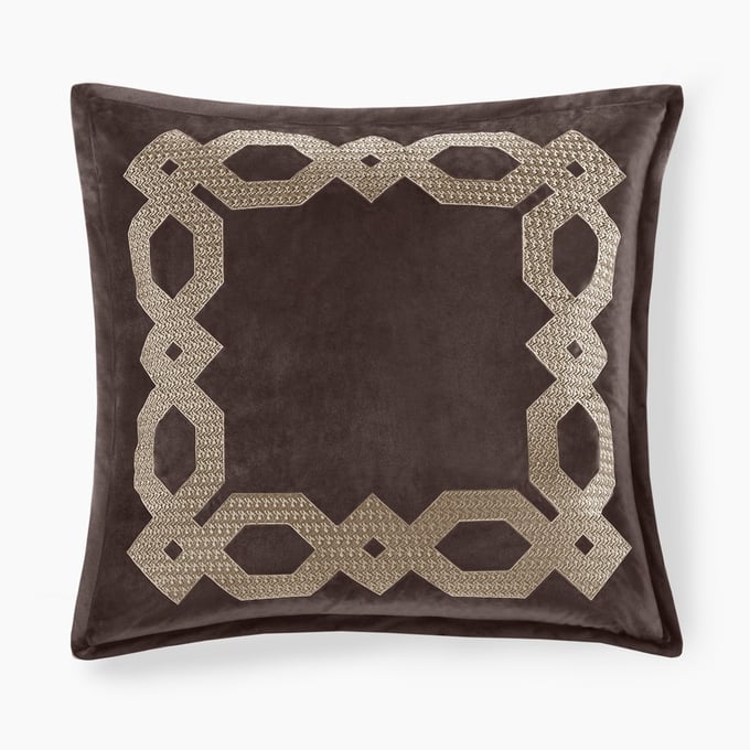 Olliix Croscill Classics Clermont Brown European Pillow Sham OLIX-CCL11-0024