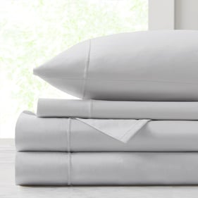 Olliix Croscill Luxury Egyptian Grey Queen 500TC Cotton Sheet Set