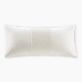 Olliix Croscill Home Canova White Oblong Decor Pillow