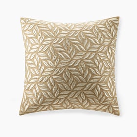 Olliix Croscill Home Melodia Tan Square Decor Pillow