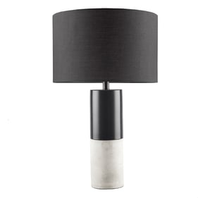 Olliix Hampton Hill Fulton Black Grey Concrete Table Lamp