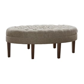 Olliix Madison Park Martin Brown Surfboard Tufted Ottoman