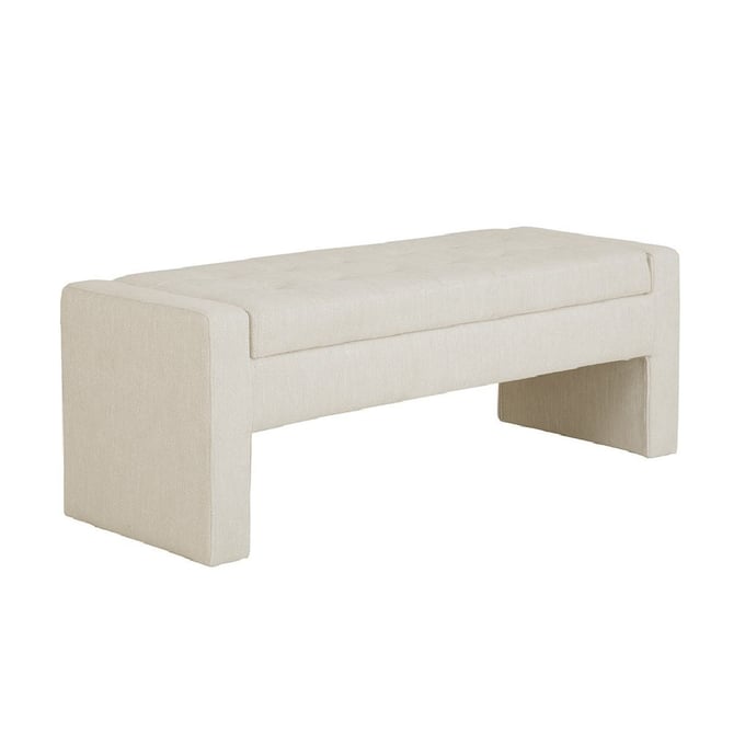 Olliix Madison Park Gillian Cream Soft Close Storage Bench OLIX-FPF18-0524