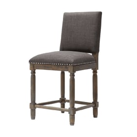 Olliix Madison Park Cirque Grey Counter Height Stool