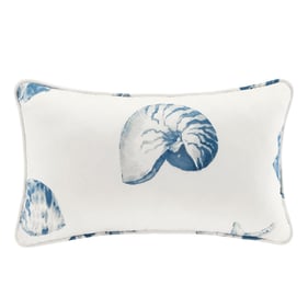 Olliix Harbor House Beach House Blue Oblong Pillow