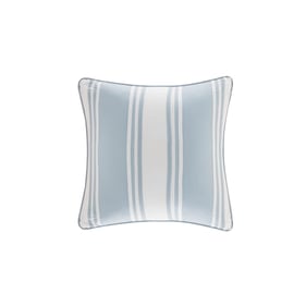 Olliix Harbor House Crystal Beach White Square Pillow