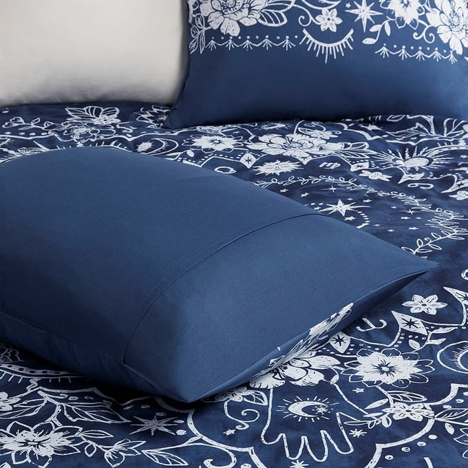 Mi Zone - Pipeline Comforter Set - Full/Queen - Navy