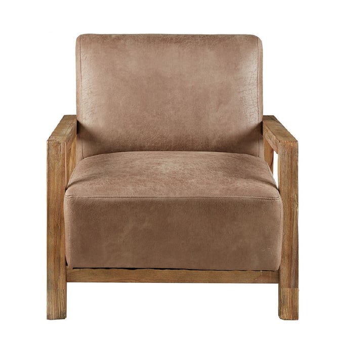 Olliix INK IVY Easton Taupe Natural Low Profile Accent Chair OLIX-II100-0048