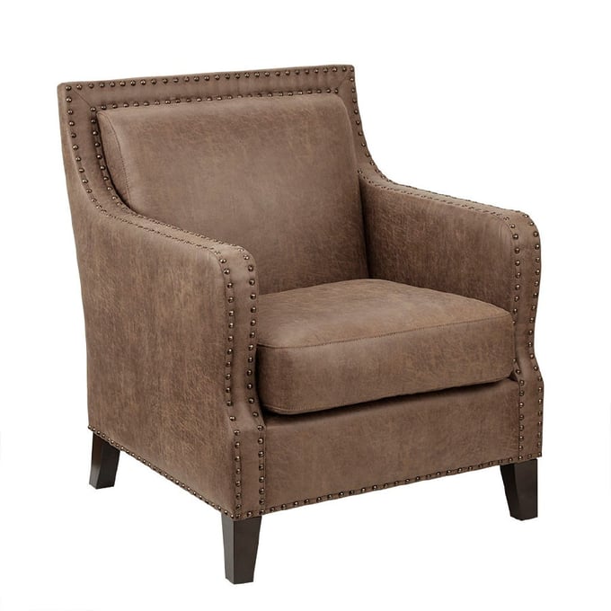 Olliix INK IVY Shasta Brown Accent Chair OLIX-II100-0267