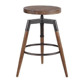 Olliix INK IVY Frazier Brown Counter Height Stool