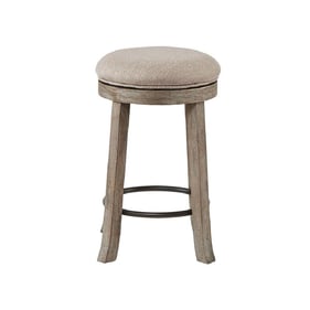 Olliix INK IVY Oaktown Cream Grey Swivel Counter Stool