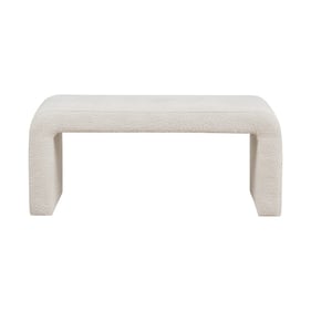 Olliix INK IVY Steve Cream Boucle Waterfall Bench