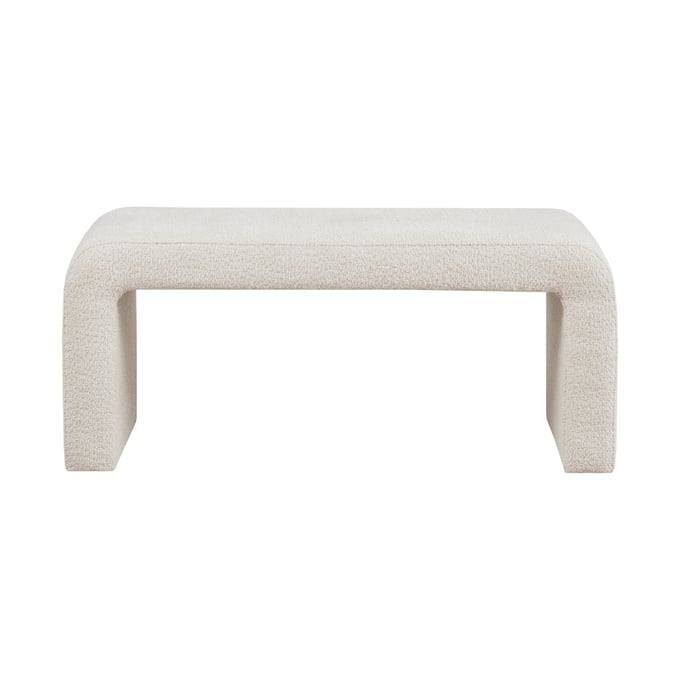 Olliix INK IVY Steve Cream Boucle Waterfall Bench OLIX-II105-0524