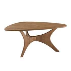 Olliix INK IVY Blaze Light Brown Triangle Wood Coffee Table