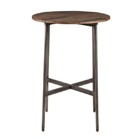 Olliix INK IVY Renu Light Brown Round Bar Table