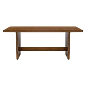 Olliix INK IVY Frank Brown 76 Inch Dining Table