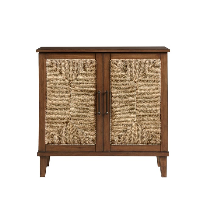 Olliix INK IVY Seagate Natural Handcrafted Seagrass 2 Doors Accent Chest OLIX-II130-0497