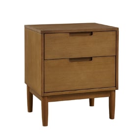 Olliix INK IVY Mallory Brown Nightstand