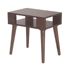 Olliix INK IVY Jayce Pecan Wood End Table