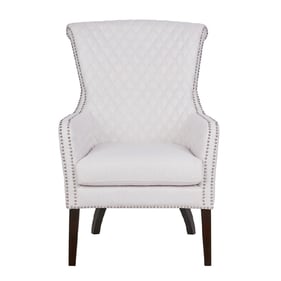 Olliix Madison Park Heston Natural Morocco Accent Chair